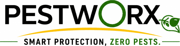 Pestworx logo – Smart Protection, Zero Pests