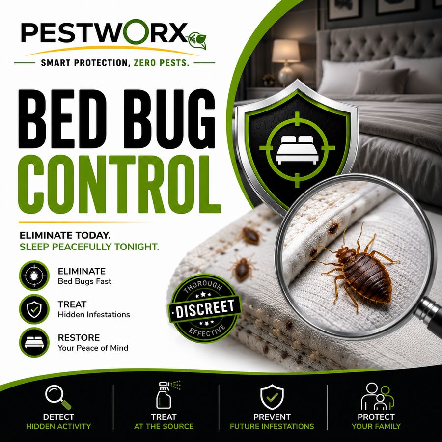 Pestworx Bed Bug Control graphic